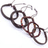 Lederarmband Herren schwarz braun bohemian uniqal